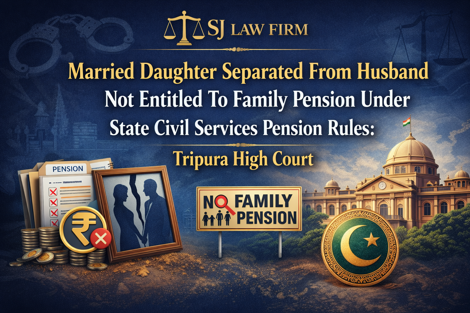 Married Daughter Separated From Husband Not Entitled To Family Pension Under State Civil Services Pension Rules: Tripura High Court